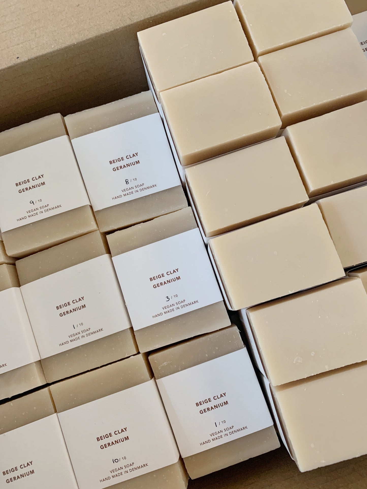 Jabón Arcilla Beige - Geranio