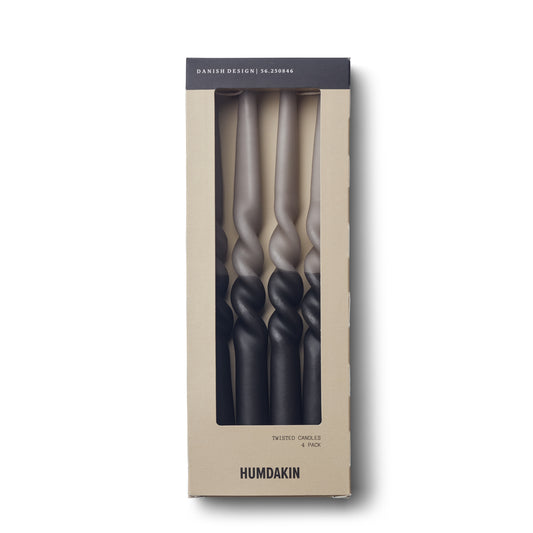 Velas Torsionadas - Pack de 4