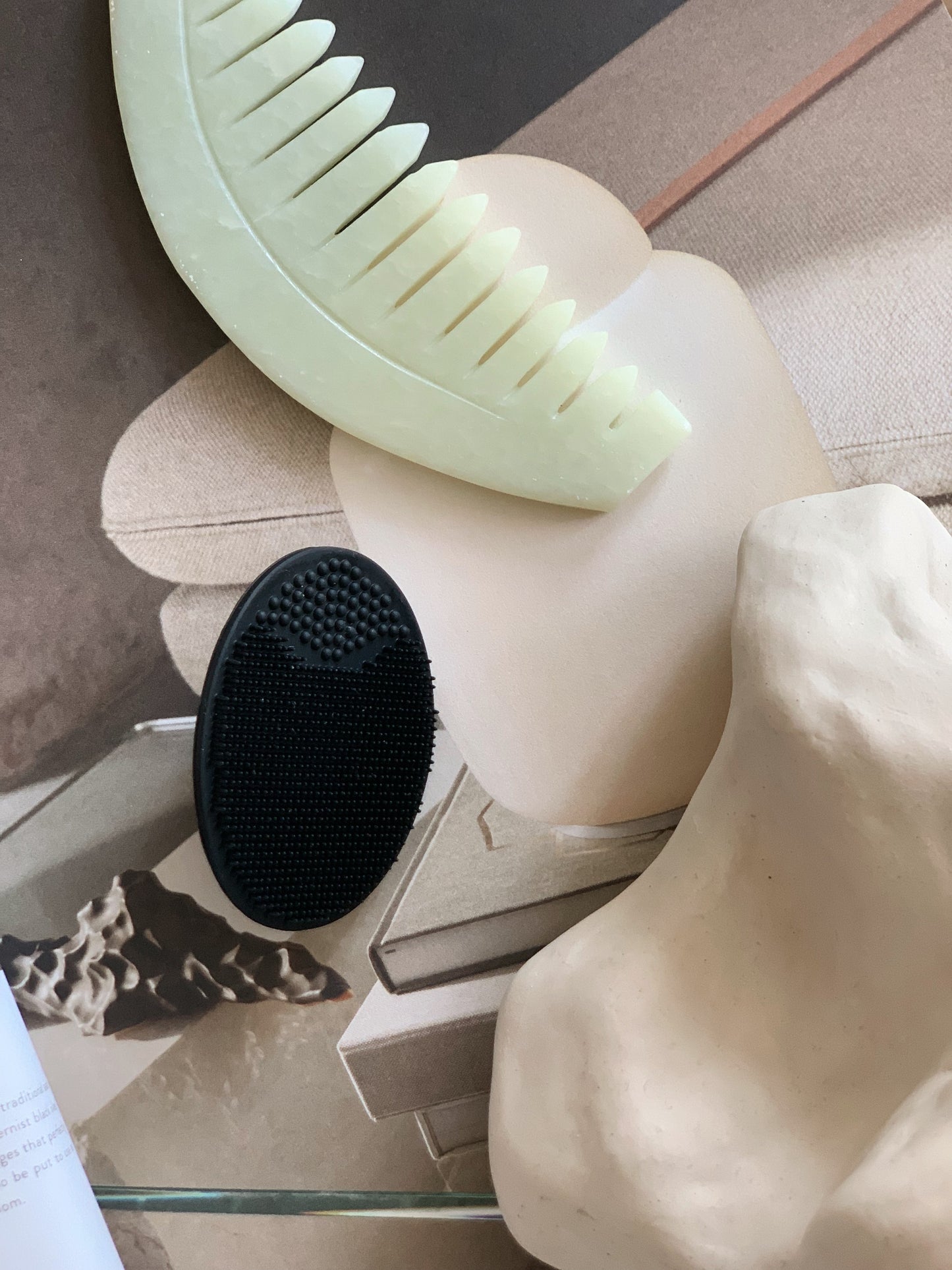 Peineta Gua Sha